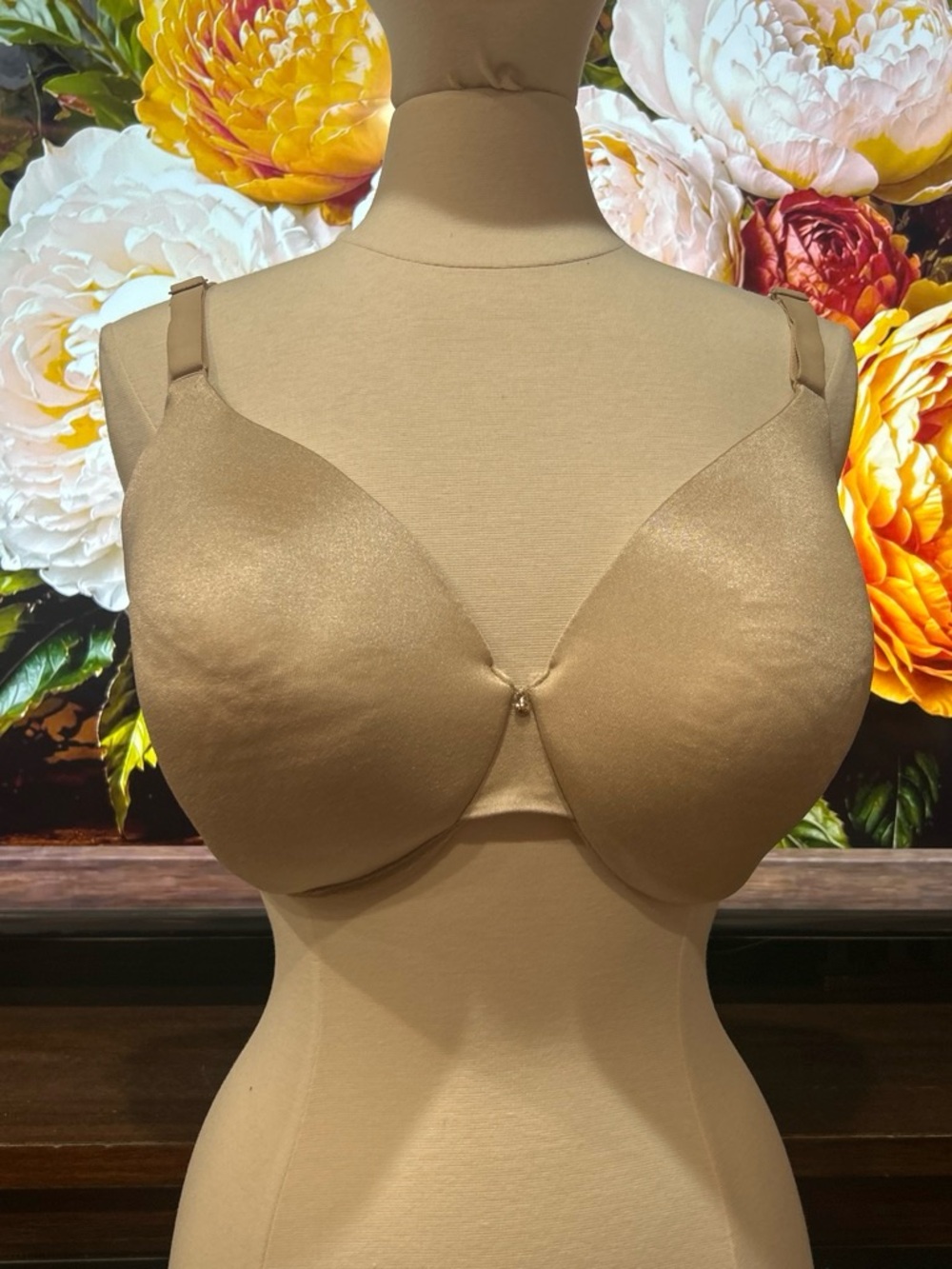 Cacique Smooth T-Shirt Bra — Champagne Beige